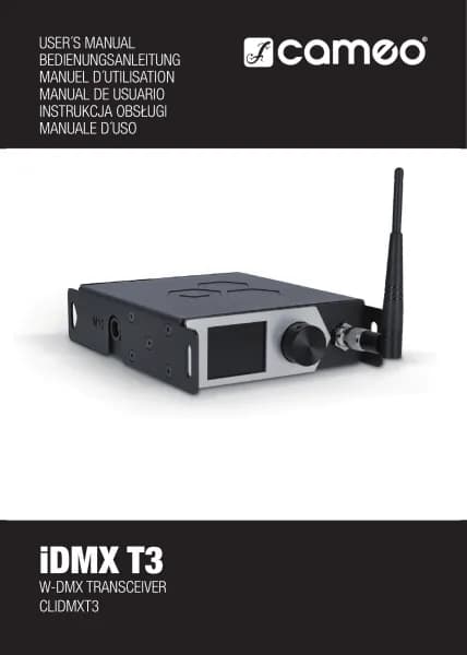 Cameo iDMX T3