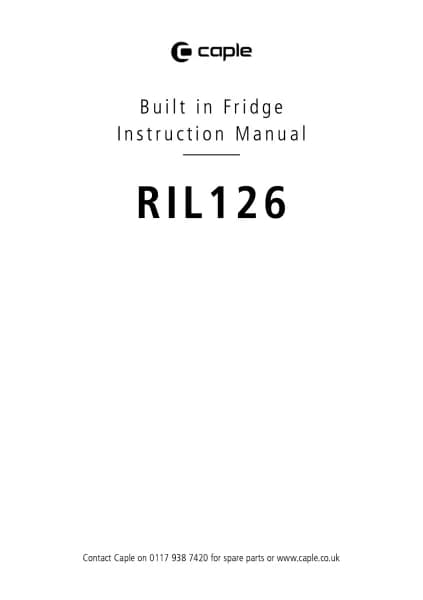 Caple RiL126