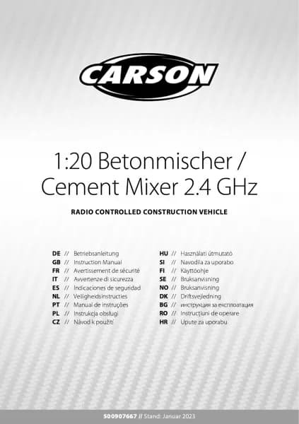 Carson MB Arocs Betonmischer