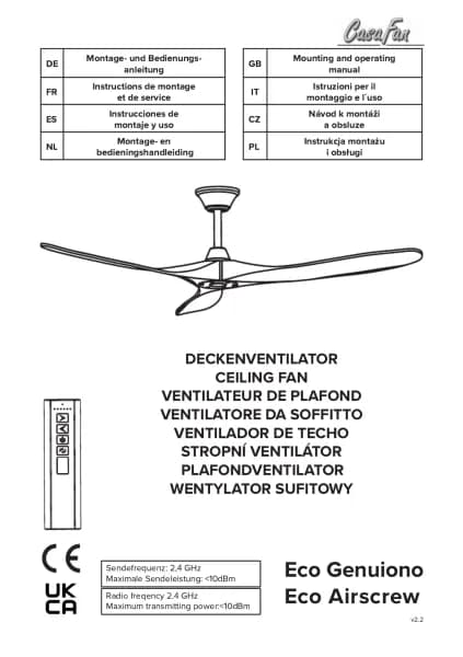 CasaFan Eco Airscrew 152