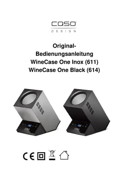 Caso WineCase One Inox 611