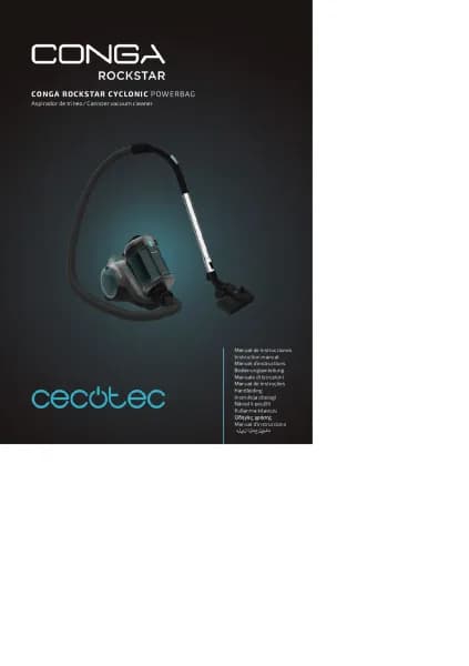 Cecotec Conga Rockstar Cyclonic Powerbag