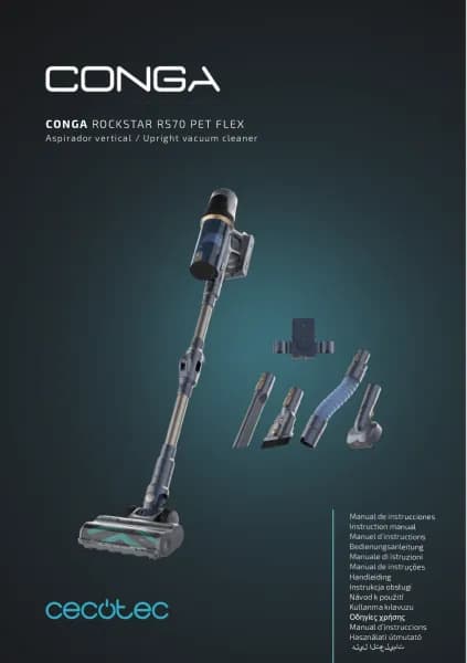 Cecotec Conga Rockstar RS70 Pet Flex