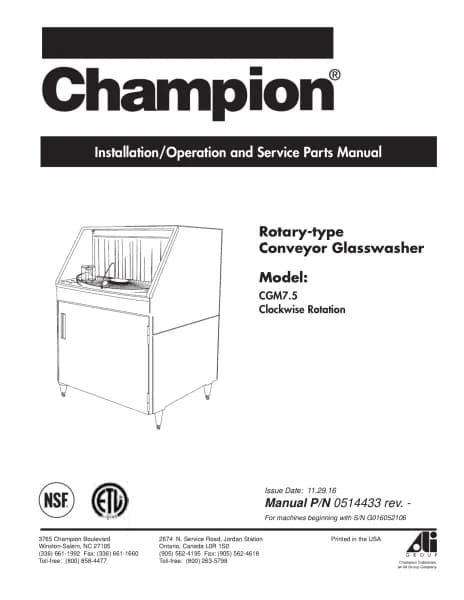 Champion CG208