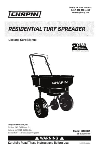 Chapin 81000A