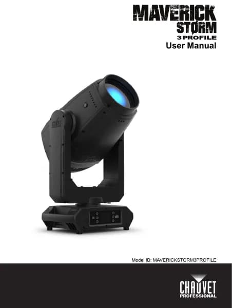 Chauvet Maverick Storm 3 Profile