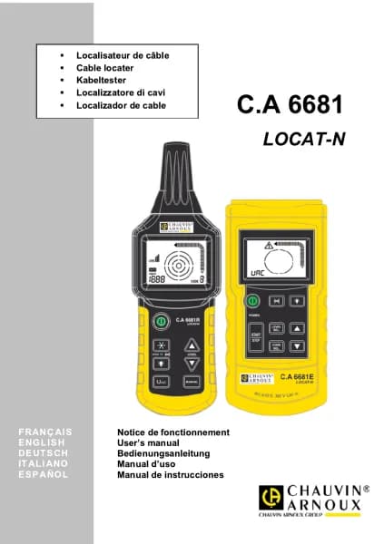 Chauvin Arnoux C.A 6681