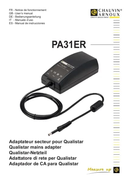 Chauvin Arnoux PA31ER