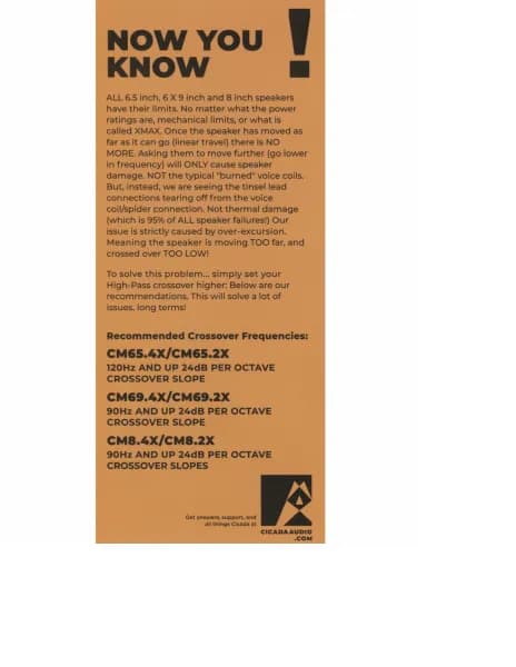 Cicada Audio CH65.4V2