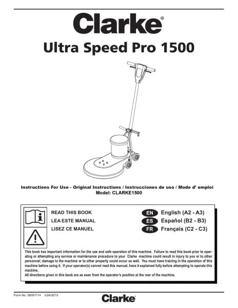 Clarke Ultra Speed Pro 1500