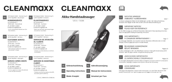 Cleanmaxx 15098