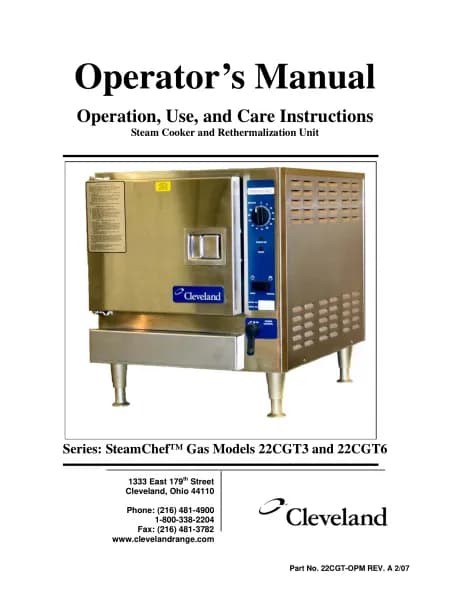 Cleveland 22CGT6