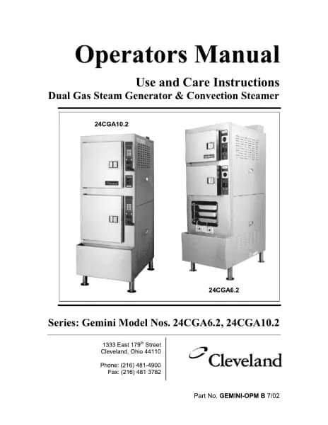 Cleveland 24CGA6.2