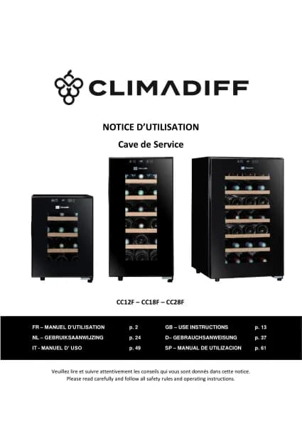 Climadiff CC28F