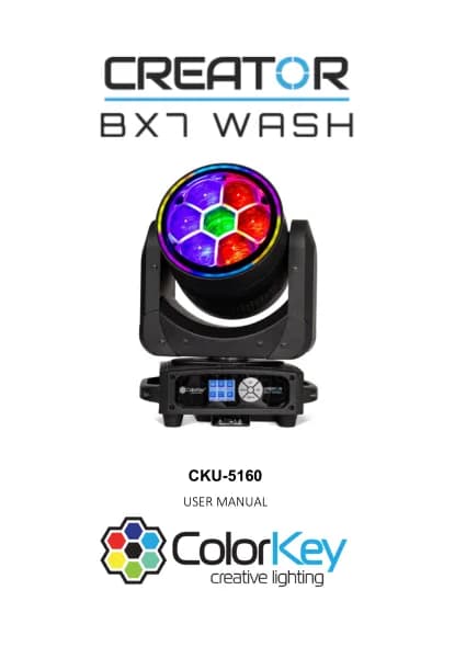 ColorKey Creator BX7 Wash