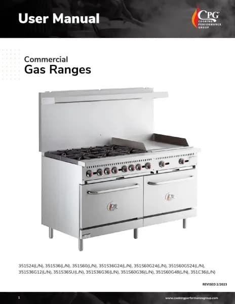 Cooking Performance Group 351S60G48