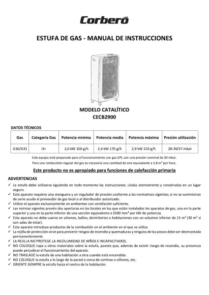 Corberó CECB2900