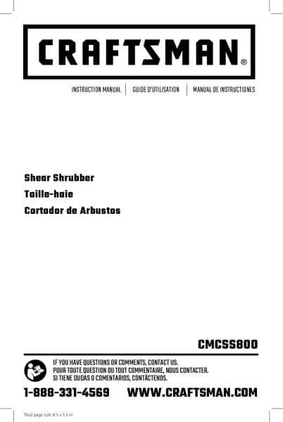 Craftsman CMCSS800