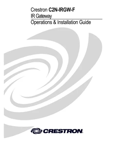 Crestron C2N-IRGW-F