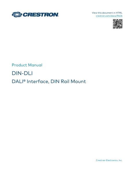 Crestron DIN-DLI