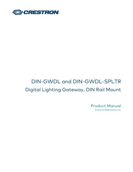 Crestron DIN-GWDL