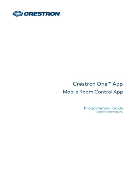 Crestron ONE