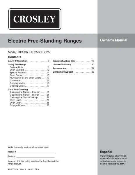 Crosley XB258DMB