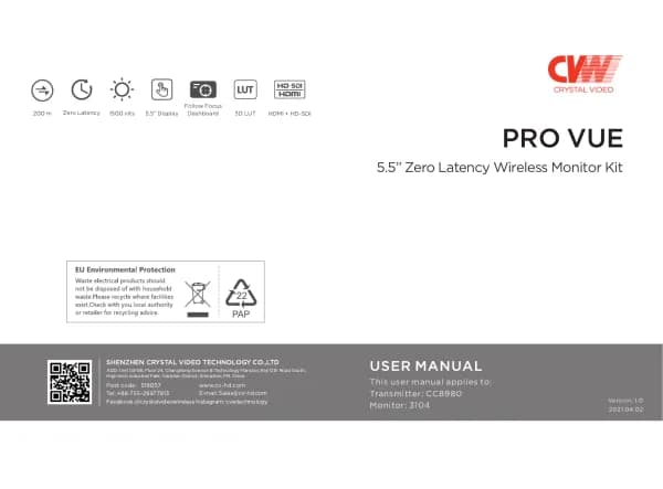 Crystal Video ProVue