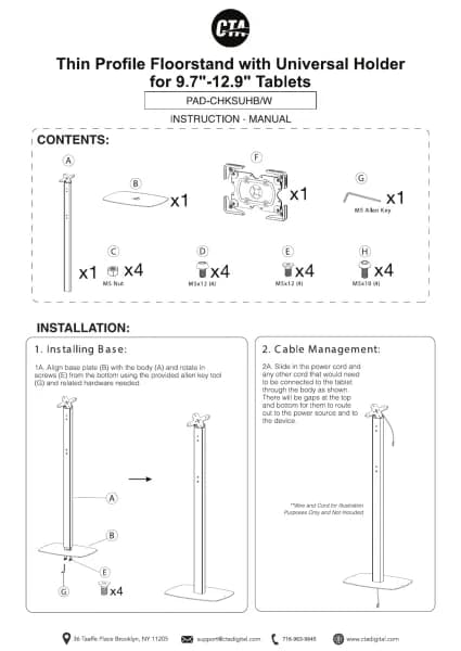 CTA Digital PAD-CHKSUHB
