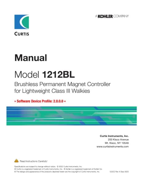 Curtis 1212BL