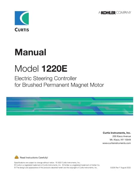 Curtis 1220E