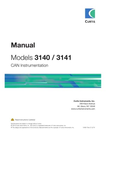 Curtis 3141