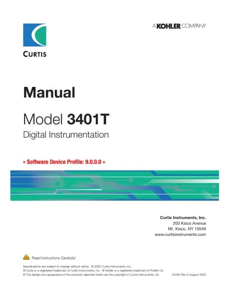 Curtis 3401T