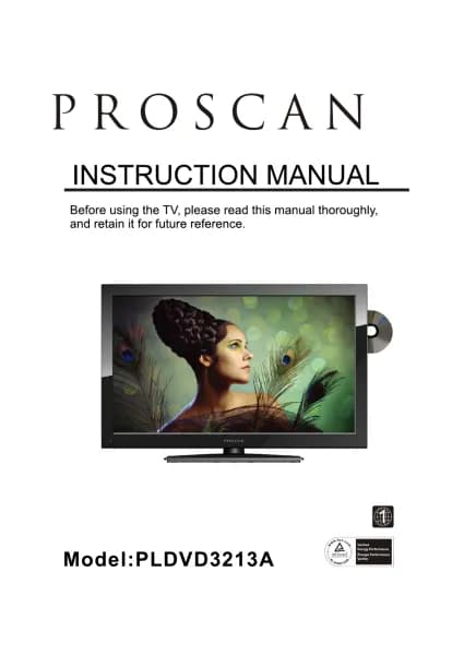 Curtis Proscan PLDVD3213A