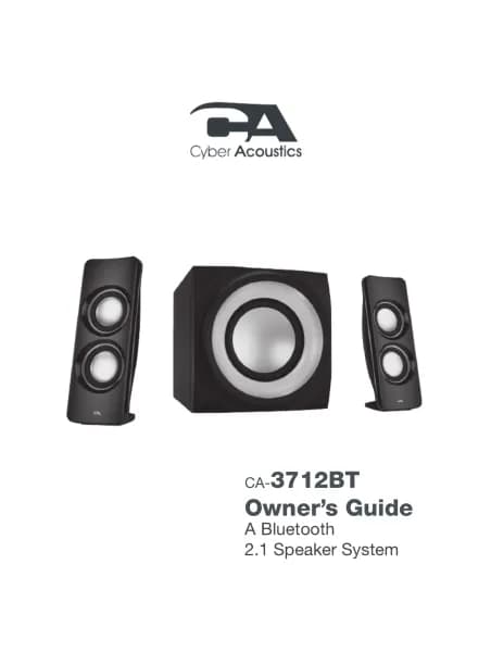Cyber Acoustics CA-3712BT