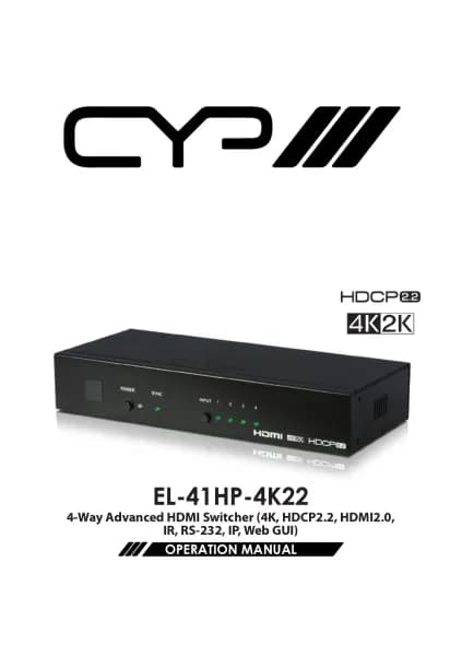 CYP EL-41HP-4K22