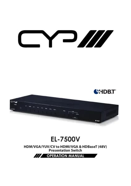 CYP EL-7500V