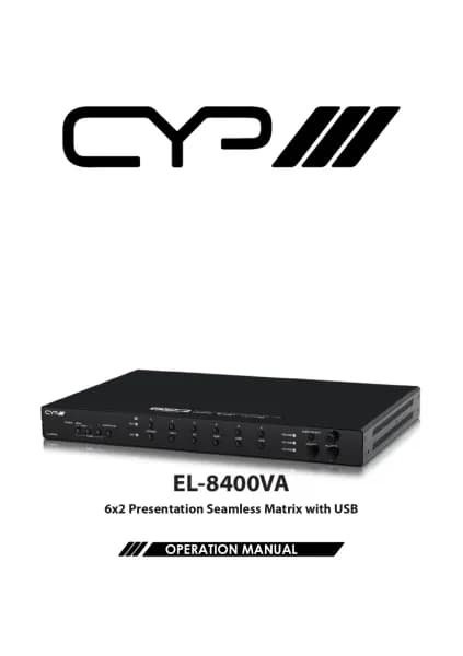 CYP EL-8400VA