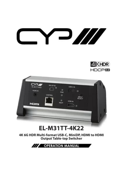 CYP EL-M31TT-4K22