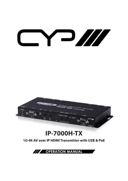CYP IP-7000H-TX