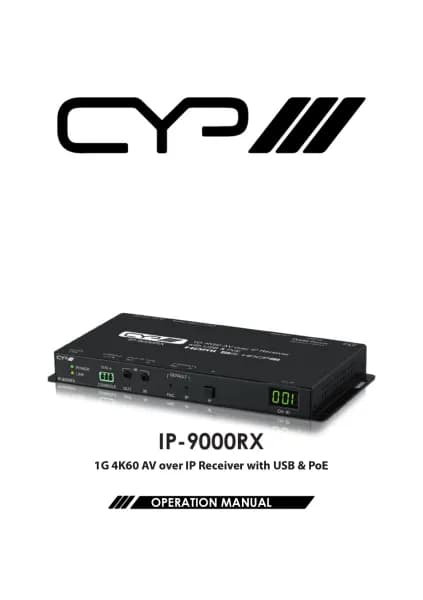 CYP IP-9000RX