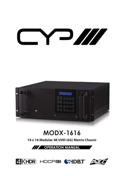 CYP MODX-1616