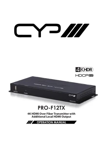 CYP PRO-F12TX