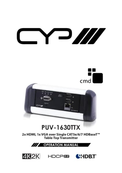 CYP PUV-1630TTX