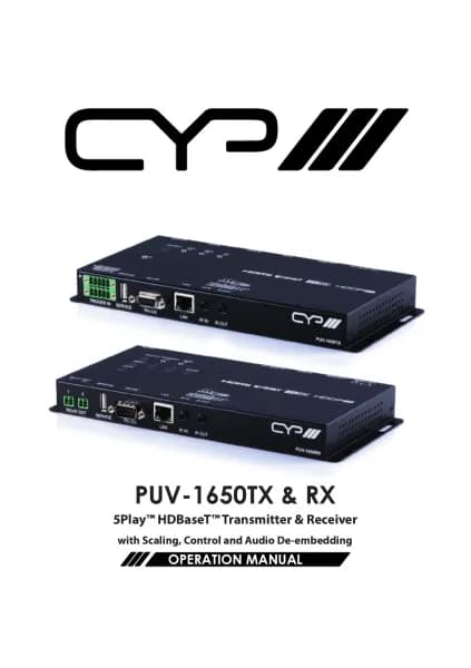 CYP PUV-1650TX