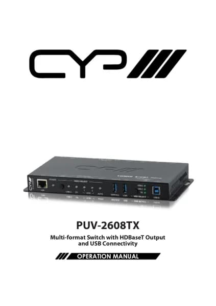 CYP PUV-2608TX