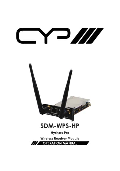 CYP SDM-WPS-HP