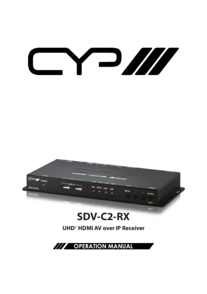 CYP SDV-C2-RX