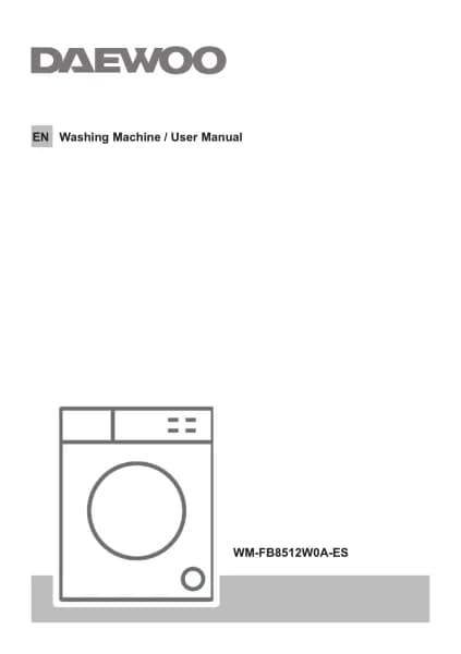 Daewoo WM-FB8512W0A-ES