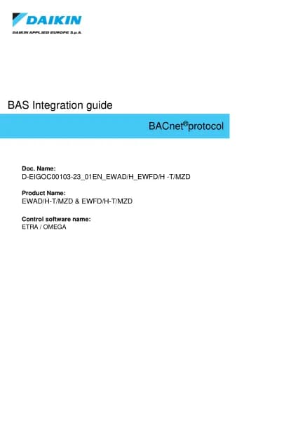 Daikin EWAD880TZXSD2